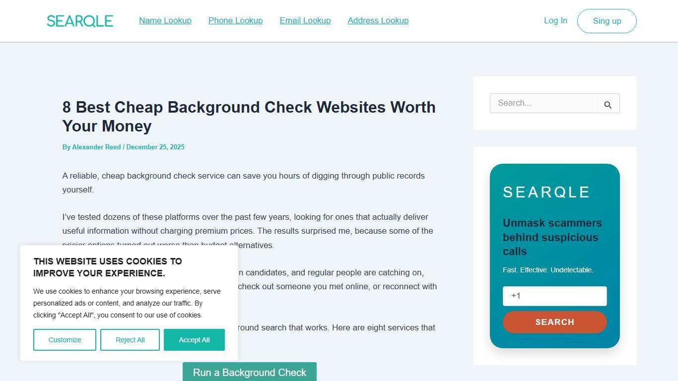 8 Best Cheap Background Check Websites in 2026